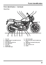 Предварительный просмотр 23 страницы Triumph Bonneville T100 2018 Owner'S Handbook Manual