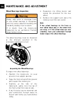 Preview for 124 page of Triumph Bonneville T100 Owner'S Handbook Manual