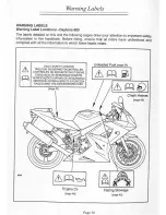 Preview for 11 page of Triumph Daytona 600 Owner'S Handbook Manual