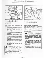 Preview for 62 page of Triumph Daytona 600 Owner'S Handbook Manual