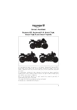 Triumph Daytona 675 2014 Owner'S Handbook Manual preview