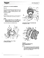 Предварительный просмотр 122 страницы Triumph Daytona 955i Service Manual