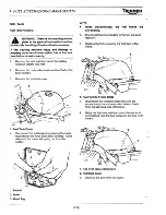 Предварительный просмотр 217 страницы Triumph Daytona 955i Service Manual