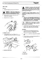 Предварительный просмотр 286 страницы Triumph Daytona 955i Service Manual