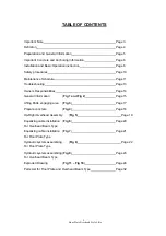 Preview for 2 page of Triumph NTO-9AE Assembly & Operation Instruction