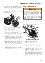 Предварительный просмотр 141 страницы Triumph Scrambler 1200 Steve McQueen Edition Owner'S Handbook Manual