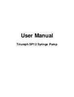 Preview for 1 page of Triumph SP12 User Manual