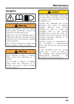 Preview for 153 page of Triumph Speed Triple 1200 RS Owner'S Handbook Manual