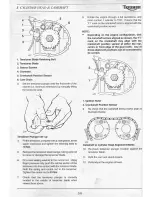 Предварительный просмотр 38 страницы Triumph Sprint RS Service Manual