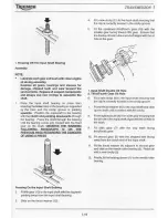 Предварительный просмотр 121 страницы Triumph Sprint RS Service Manual