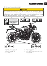 Предварительный просмотр 15 страницы Triumph Street Triple R 2022 Owner'S Handbook Manual