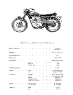 Предварительный просмотр 7 страницы Triumph T120R Bonneville 120 Replacement Parts Manual