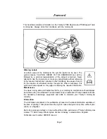 Preview for 2 page of Triumph T509 Speed Triple Owner'S Handbook Manual