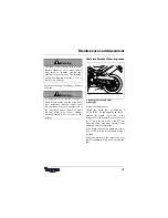 Предварительный просмотр 75 страницы Triumph Tiger 1050 2008 Owner'S Handbook Manual