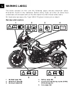 Предварительный просмотр 14 страницы Triumph Tiger 1200 GT 2021 Owner'S Handbook Manual