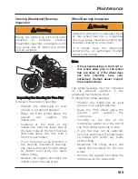 Предварительный просмотр 189 страницы Triumph Tiger 1200 XCA 2017 Owner'S Handbook Manual