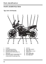 Предварительный просмотр 16 страницы Triumph Tiger 800 XCA 2007 Owner'S Handbook Manual