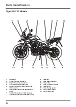 Предварительный просмотр 18 страницы Triumph Tiger 800 XCA 2007 Owner'S Handbook Manual