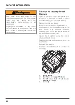 Preview for 92 page of Triumph Tiger XC Owner'S Handbook Manual