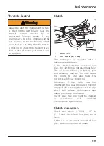 Preview for 121 page of Triumph Tiger XC Owner'S Handbook Manual