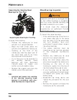 Предварительный просмотр 156 страницы Triumph Tiger XCA Owner'S Handbook Manual