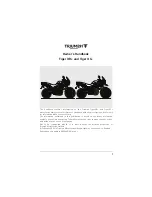 Предварительный просмотр 1 страницы Triumph XCX Owner'S Handbook Manual