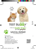 Preview for 32 page of Trividia Health Healthy Tracks for Pets Test Buddy Instructions For Use Manual