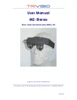 Trivisio M3-Stereo User Manual предпросмотр