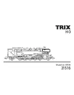 Trix 21516 Manual preview