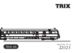 Trix 22025 Operating Instructions Manual предпросмотр