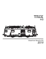 Предварительный просмотр 1 страницы Trix 22210 Manual