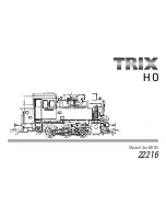 Preview for 1 page of Trix 22216 Manual