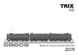 Предварительный просмотр 1 страницы Trix 22276 Manual