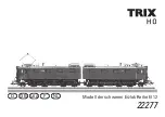 Предварительный просмотр 1 страницы Trix 22277 Manual