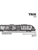 Предварительный просмотр 1 страницы Trix 22377 Manual