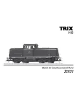 Trix 22821 Manual preview