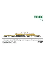 Предварительный просмотр 1 страницы Trix 23540 Manual