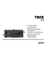 Trix 62997 Manual preview