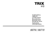 Preview for 1 page of Trix 66718 Manual