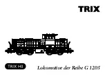 Trix G 1205 Manual предпросмотр