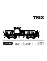 Preview for 1 page of Trix Mak G1000BB Manual