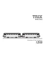 Trix Minitrix 12555 User Manual предпросмотр