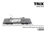 Trix Minitrix 16904 Manual предпросмотр