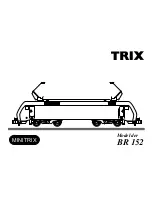 Предварительный просмотр 1 страницы Trix Minitrix BR 152 Manual