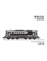 Trix Minitrix BR 220 / V 200 Manual предпросмотр