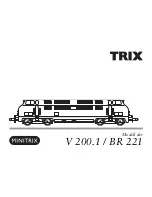 Preview for 1 page of Trix Minitrix BR 221 User Manual