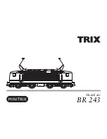 Trix minitrix BR 243 Manual предпросмотр