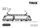 Trix Minitrix BR182 Assembly Instructions Manual preview