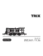 Предварительный просмотр 1 страницы Trix minitrix BR360 Manual