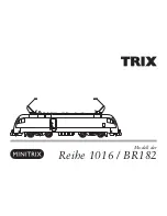 Trix Minitrix Reihe 1016 / BR182 Manual предпросмотр